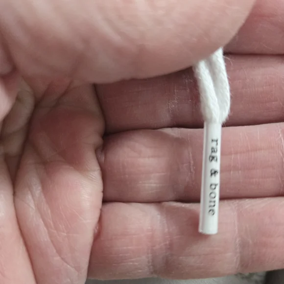 Rag & Bone Light Gray Suede Men's Sneakers - Picture 6 of 8